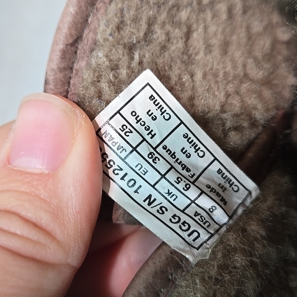 Ugg Australia Women Lavelle 1012553 Ankle Leather Sheepskin Boots shoes 8 - Picture 13 of 14